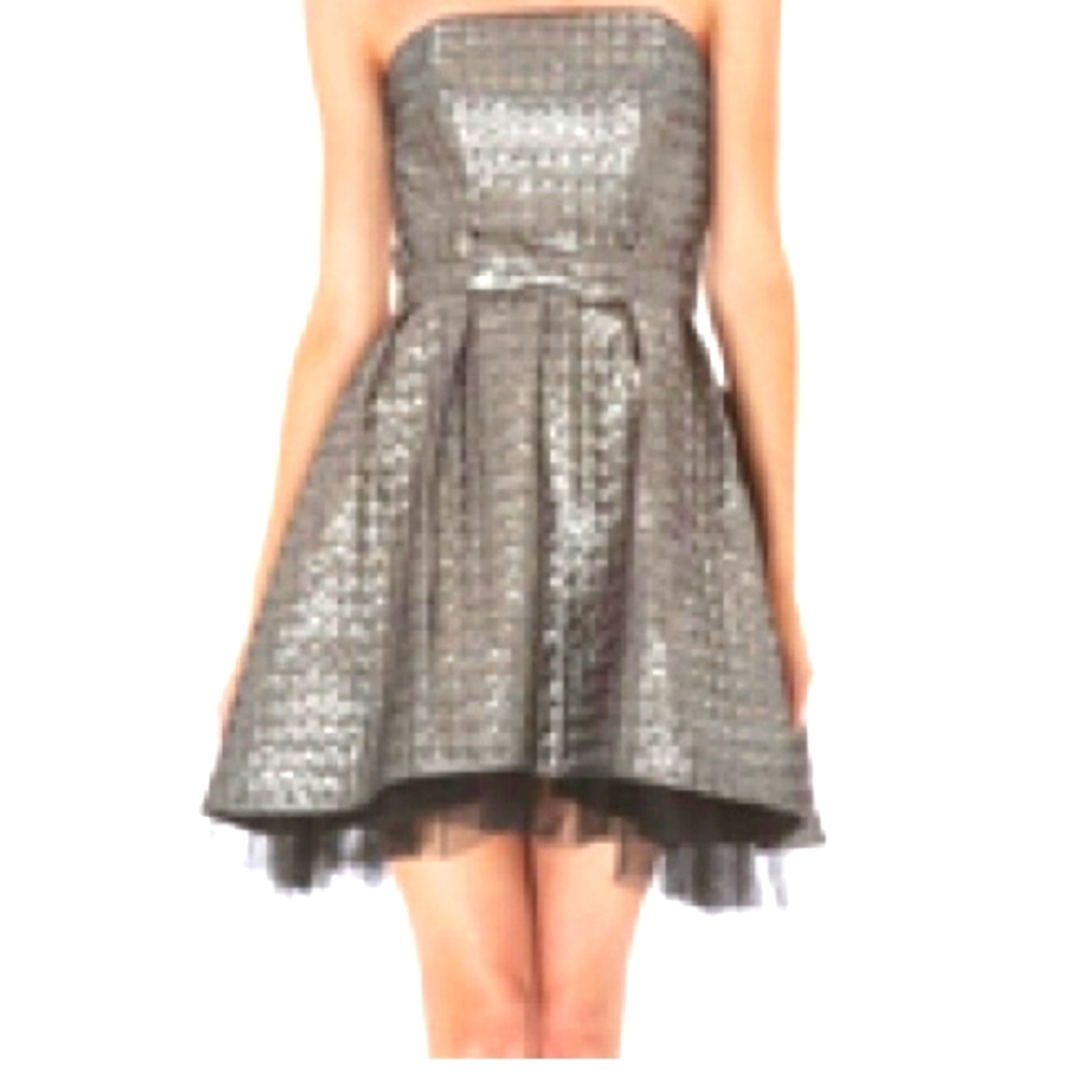 Vintage Betsey Johnson Silver dress